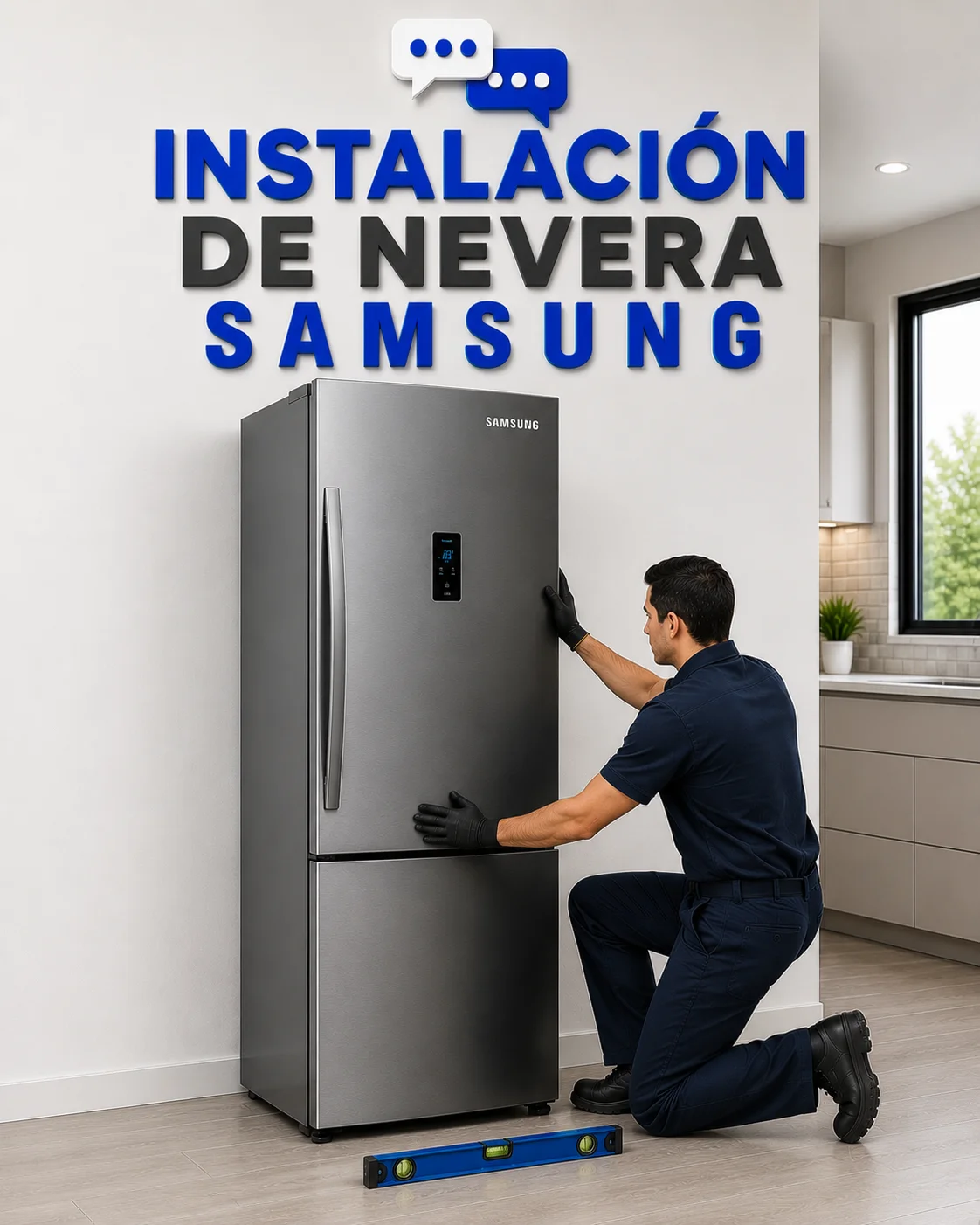 Instalación de neveras Samsung