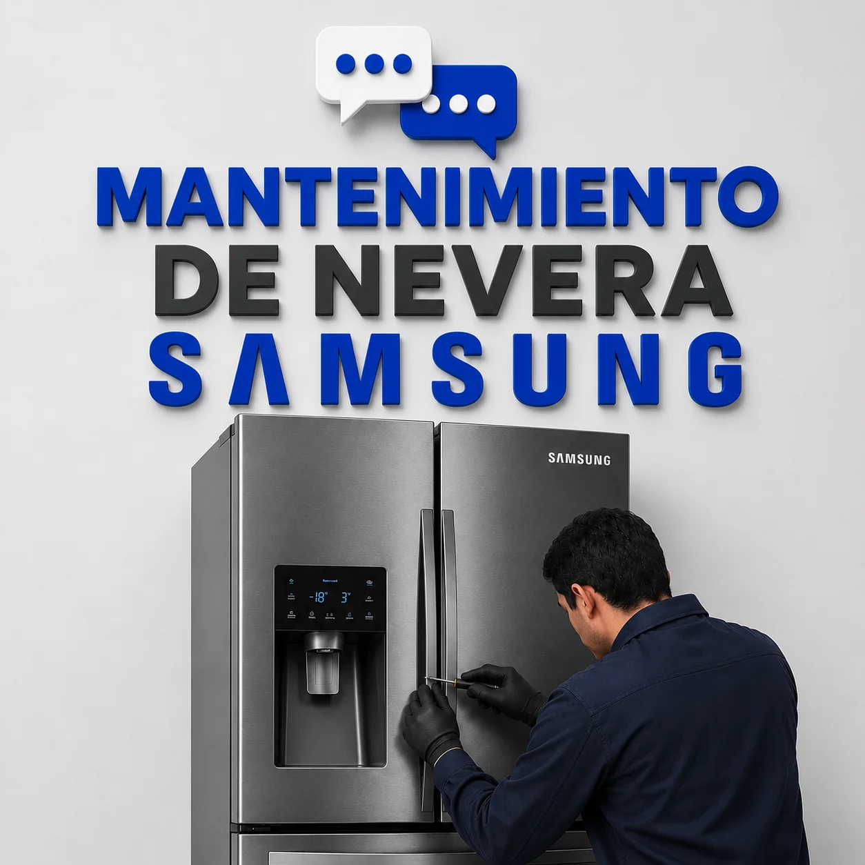 Mantenimiento de neveras Samsung
